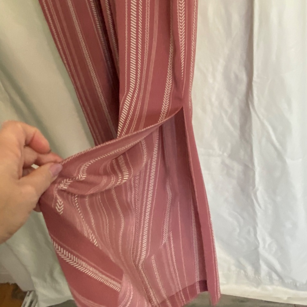 NWOT Monteau Mauve and Ivory Spring jumper/romper. Size S - Picture 3 of 5